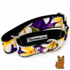 Classic White & Yellow Plumeria Martingale Dawg Collar