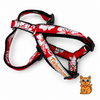 KITTI Harness - Classic White Hibiscus